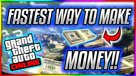 How to make money fast in GTA Online .
